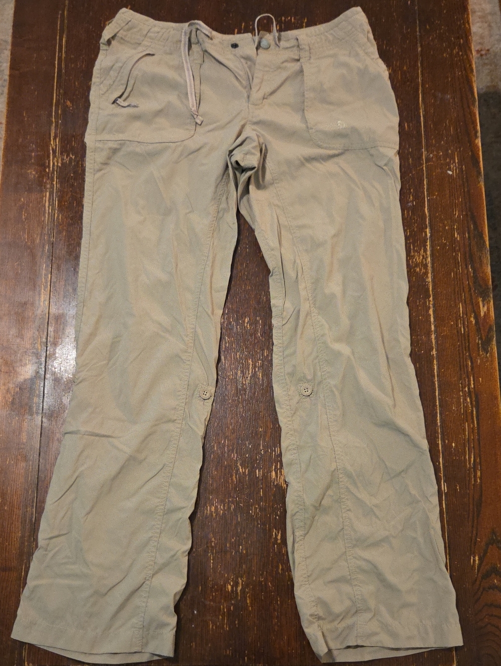The North Face Tan Drawstring Utility Pants